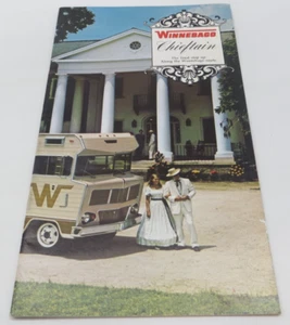 Casa rodante Winnebago Chieftain folleto de ventas 1971 publicidad vintage - Imagen 1 de 10