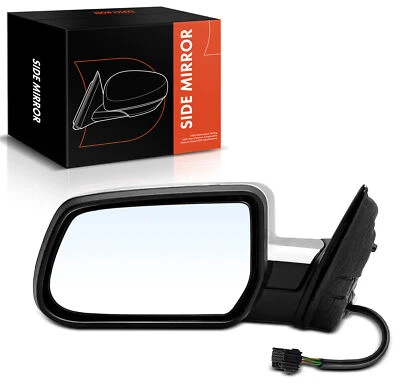 Espejo retrovisor eléctrico izquierdo plegable manual cromado térmico para Chevy Equinox GMC Terrain 15-17 Foto 1 de 4