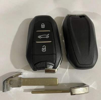 Clé Contact HU83 Vierge Smart Mains Libre Citroen C4 C4 Picasso Grand Picasso