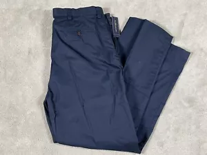 Polo Ralph Lauren Pants Men's 40x32 Blue Classic Fit Cotton Blend Stretch Chino - Picture 1 of 7
