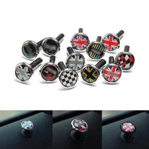Car Interior Carbon Lock Modified Door Pin For Cooper R55 R56 R60 F55 F56 - Picture 1 of 18
