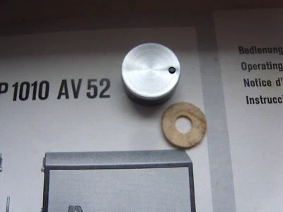 orig DUAL Plattenspieler Reglernopf Drehregler Lautstärkeknopf aus  P1010 AV52 - Bild 1 von 4