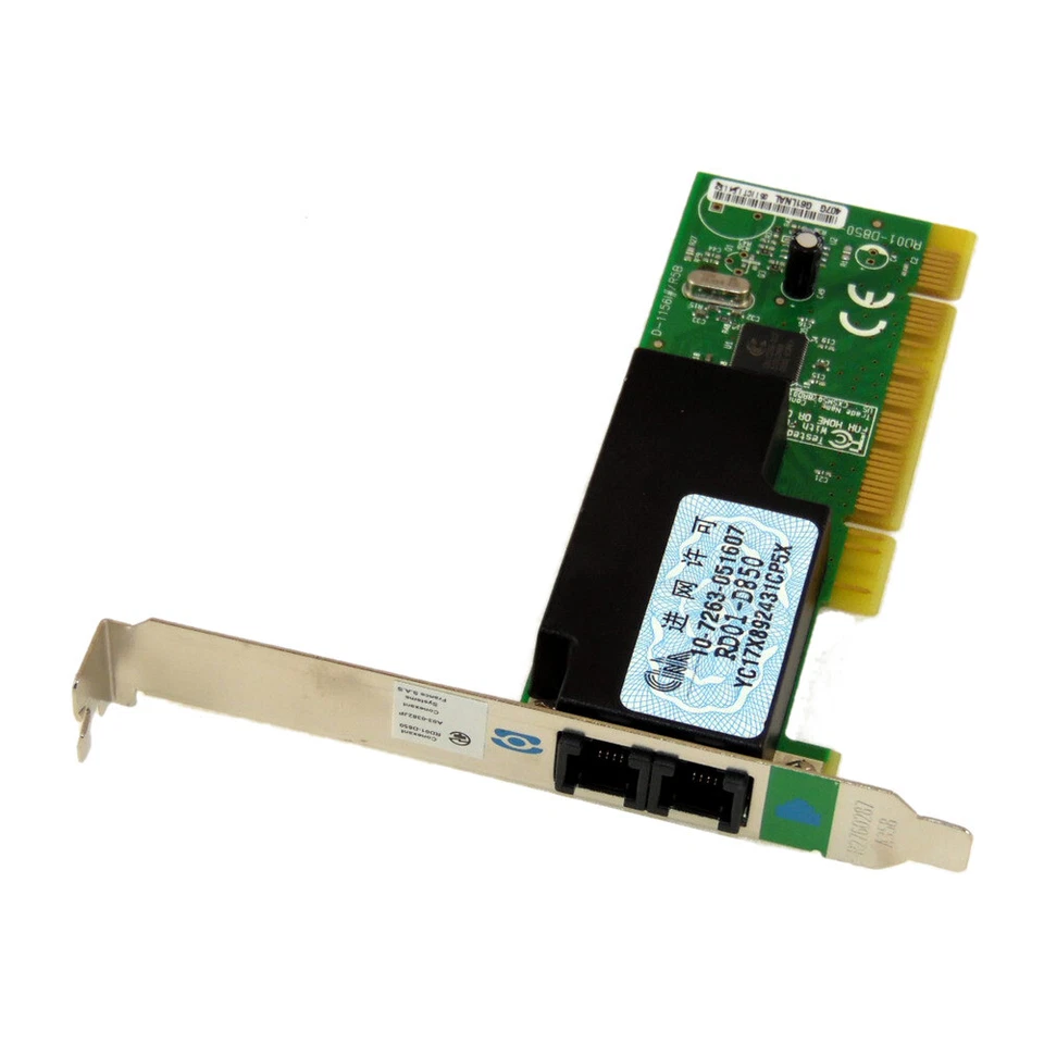 Dell CN-0HF187 Optiplex 56k V.92 Internal Pci Modem Card CARD 5/GRA 81 - Image 1 of 1