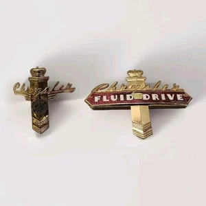 1941 Chrysler Embleme OEM vergoldet - Bild 1 von 24