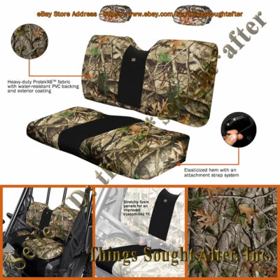 Capa de assento Polaris Ranger camuflada 2020-2025 570 tamanho completo e tripulação 570 - Imagem 1 de 4