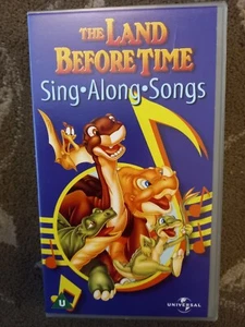 THE LAND BEFORE TIME SING ALONG SONGS VHS VIDEO KIDS - Bild 1 von 2