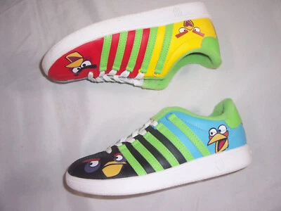 Tenis Tenis K-Swiss Angry Birds 1ª Generación Niños Niños Niñas Talla 2.5 Universitario Foto 1 de 4