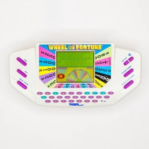 Tiger Wheel Of Fortune Handheld Vintage 1995 Electronic Game - Works - #2 - Picture 1 of 3