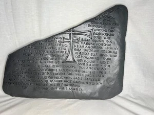 Indiana Jones, Tablet del Grial, Tamaño Completo, Réplica de Utilería Real, Resina Edición Limitada - Imagen 1 de 10