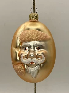 Patricia Breen Firmado Vidrio Adorno de Navidad Santa Pastel Jelly Bean Egg '99 - Imagen 1 de 12