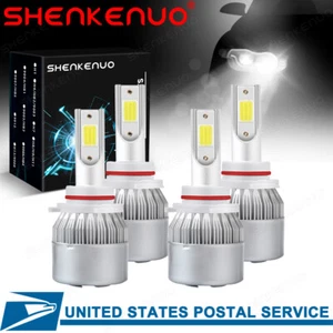 LED Headlights Light Bulbs Kit White For Jeep Grand Cherokee 2005-2009 2010 - Imagen 1 de 10