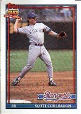 1991 O-Pee-Chee San Diego Padres Baseball Card #277 Scott Coolbaugh
