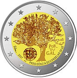 2 € Portogallo "Presidenza del Consiglio" 2007 - Foto 1 di 1