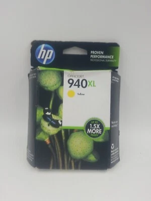 HP 940XL Yellow Ink Cartridge Officejet Pro 8000, 8500, 8500A High Capacity - Image 1 of 4