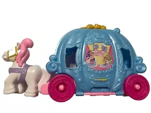 Disney Princess Cinderella’s Carriage by Little PeopleHORSE & CARRIAGE ONlY - Picture 1 of 10