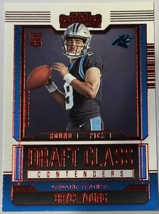Panini Contenders Draft Class 2023 lámina roja Bryce Young #3 radiocontrol Rookie Panthers - Imagen 1 de 2
