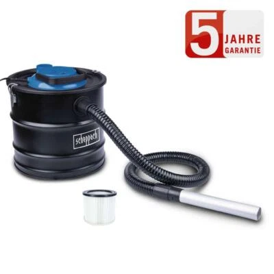 Scheppach Aschesauger GKS20 1200W 20L Metallbehälter HEPA-Filter Kamin Grill - Bild 1 von 4