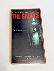 The Grudge VHS 2004 Horror Former Rental Sarah Michelle Gellar - Imagen 1 de 5