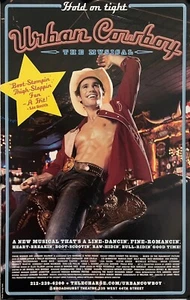 Urban Cowboy Das Musical Original Broadway Fenster Kartenposter 14"" x 22"" 2003 - Bild 1 von 1
