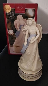 Lenox Gifts of Grace Musik Engelsfigur drehbar & musikalisch mit Box LESEN ZUSTAND - Bild 1 von 11