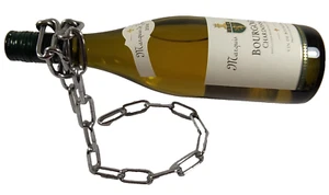 Modern Display Magic Suspension Iron Chain Wine Bottle Rack Hanging Holder Stand - Picture 1 of 6
