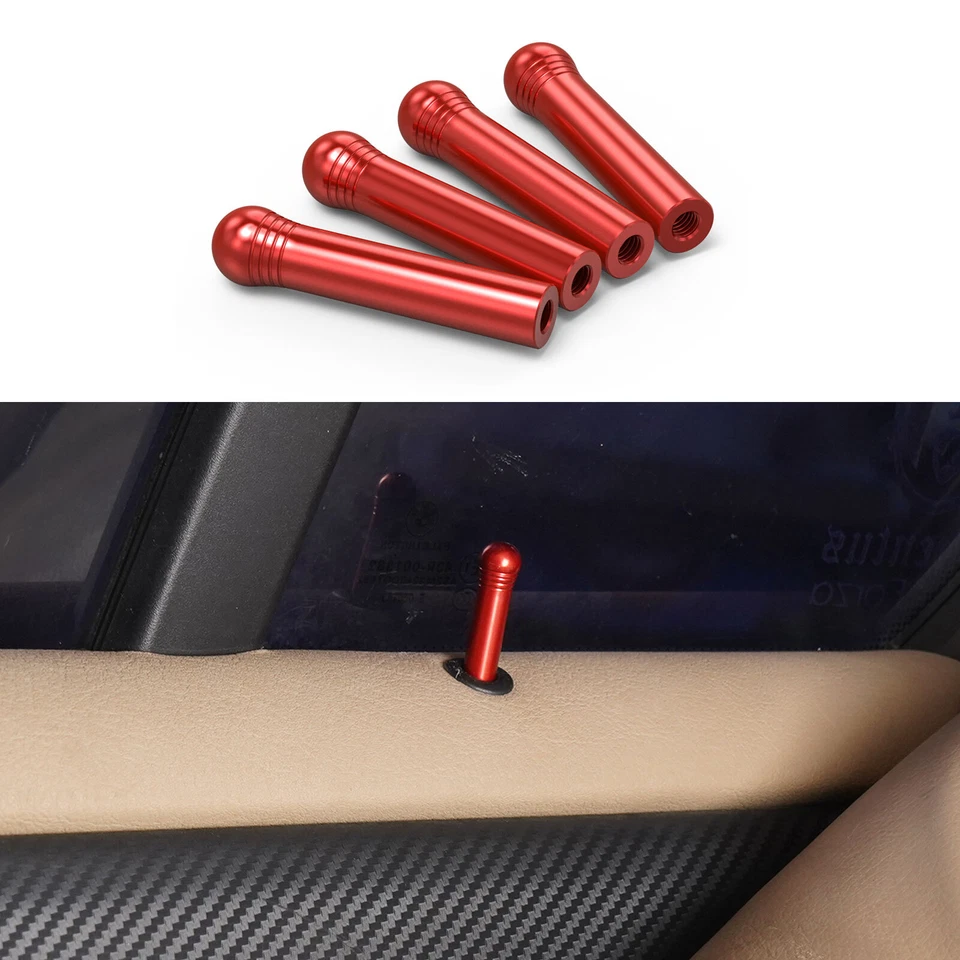 Door Lock Pins Button Screw Knob For BMW E39 E60 E53 E70 525i 528i 530i X5 Z3 Z4 - Image 1 of 4