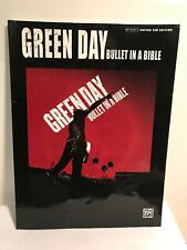 Green Day Bullet in a Bible  Authentic Guitar Tab Edition Sheet Music 2006