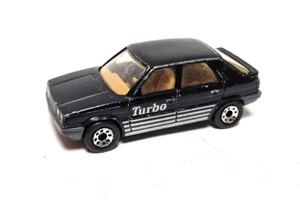usado! Matchbox Renault 11 negro 1985 escala 1:56 - ligeramente usado - Imagen 1 de 2