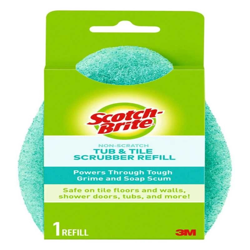 3M 560-6 Scotch-Brite Non-Scratch Blue Mesh Shower Scrubber Refill - Изображение 1 из 1