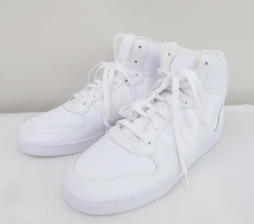 Nike Ebernon Mid Sneakers Uomo 10 US Pelle Nero