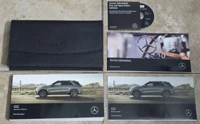 Juego de 5 piezas OEM 2023 Mercedes-Benz GLE350 GLE450 AMG GLE53 Manual del propietario con estuche Foto 1 de 4