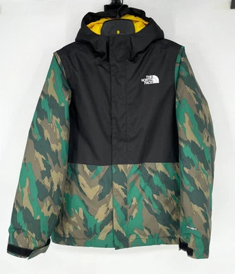 THE NORTH FACE youth L 14/16 FREEDOM INSULATED JACKET Camo DryVent green black - Image 1 of 4