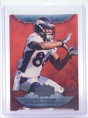 DEMARYIUS THOMAS 2012 TOPPS TRIPLE THREADS FOOTBALL BRONCOS /989 Q0333 - Image 1 of 2