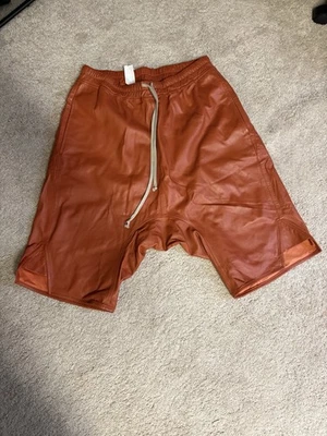Rick Owen’s SS22 Shorts Men's Large Orange - Image 1 of 4