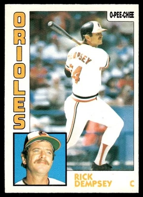 1984 O-Pee-Chee VTG OPC Baseball Rick Dempsey Baltimore Orioles #272 - Image 1 of 2