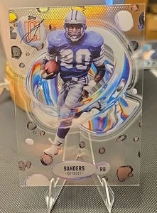 2024 Topps Signature Class Football Barry Sanders Fluidity Clear Acetate F-16 - Bild 1 von 2
