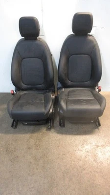 2017-2020 Jaguar F-PACE Front LH & RH Black Leather Bucket Seats OEM LKQ - Изображение 1 из 4
