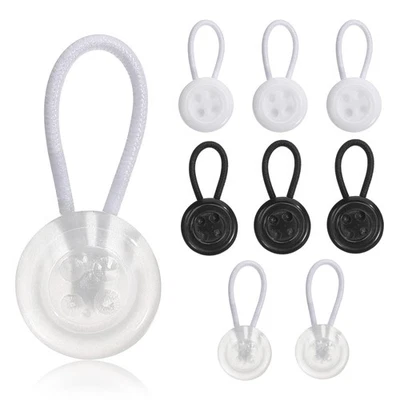 MARKENLOS 9 Pcs Collar Extenders,Shirt Kragenharzschnalle Kragenverlängerung