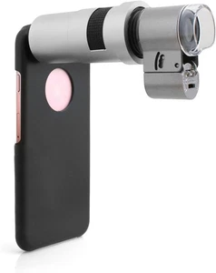 SYSTEM-S Photography Clip-On 200x Microscope Lens With LED And UV Light - Picture 1 of 6