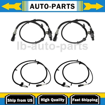 4X Front Rear ABS Wheel Speed Sensor For For Ford Crown Victoria 1998-2000 - Image 1 of 4