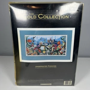 Kit punto de cruz contado Dimensions The Gold Collection Underwater Paradise 3792 - Imagen 1 de 6