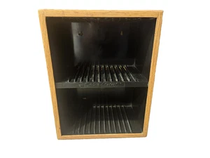 Case Logic Wood CD Storage Case Holds 30 CDs Wall & Shelf Mount 11.5” x 9” - Picture 1 of 6