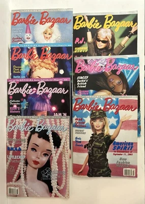 Revistas Barbie Bazaar, lote de 7 números de junio de 2001 a junio de 2002 en muy buen estado Foto 1 de 4