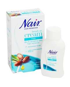 Nair Hair Remover Brush On Cream for Face Dry and Sensitive Skin 50ml *Unboxed* - Picture 1 of 9