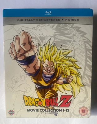 Dragon Ball Z Movie Collection: Movies 1-13 + TV Specials - Blu-ray New/Sealed - Image 1 of 2