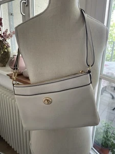 Coach Tasche Polly Turnlock Creme weiß Neuwertig - Bild 1 von 8