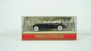 Matchbox Models of Yesteryear Y-20 1938 Mercedes-Benz 540K NEW B652-1 - Picture 1 of 8