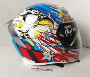 ICON AIRFLITE FREEDOM SPITTER Street Motorcycle Helmet - Picture 1 of 9