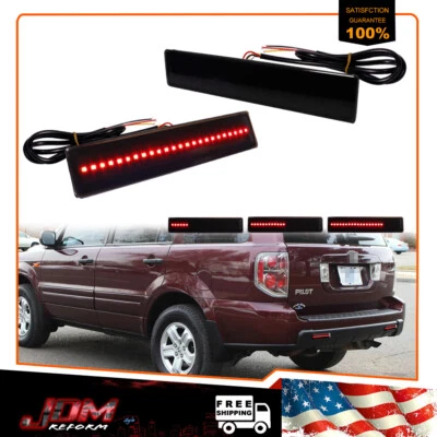 Luces de freno secuenciales LED traseras reflector de humo para Honda Pilot 06 07 08 Foto 1 de 4