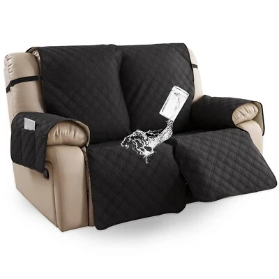 Non-slip waterproof sofa recliner set 2 seats, home decoration protection - Image 1 of 4